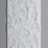 Panel PU piedra alargada K002 (290 cm) - Blanco