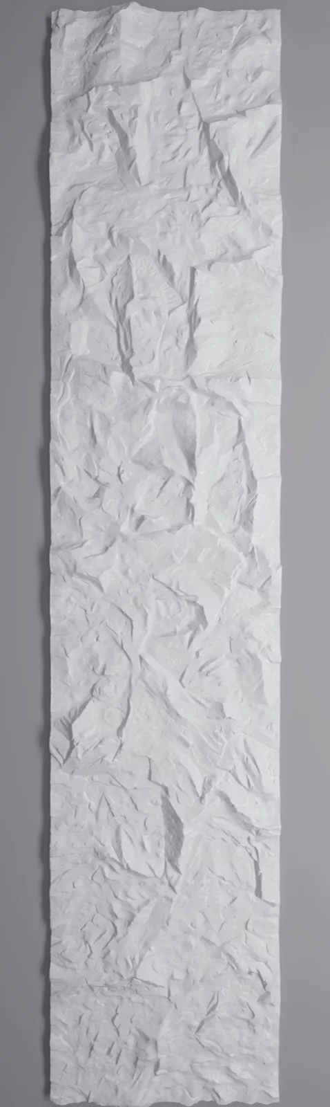 Panel PU piedra alargada K002 (290 cm) - Blanco