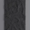Panel PU piedra alargada K002 (290 cm) - Negro