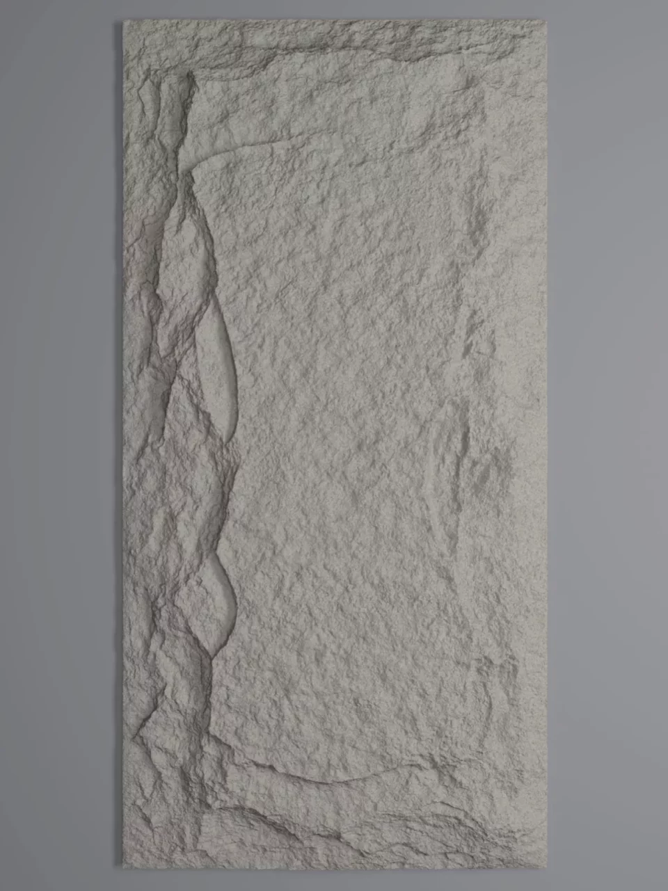 Panel PU piedra natural rústica B001 - Gris